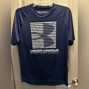 Under Armour Size M Blue Shirt Pre-owned